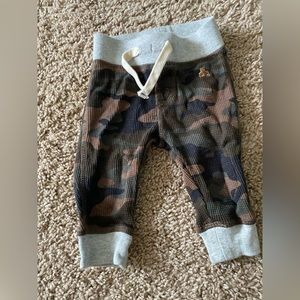 Baby Gap camouflage joggers
